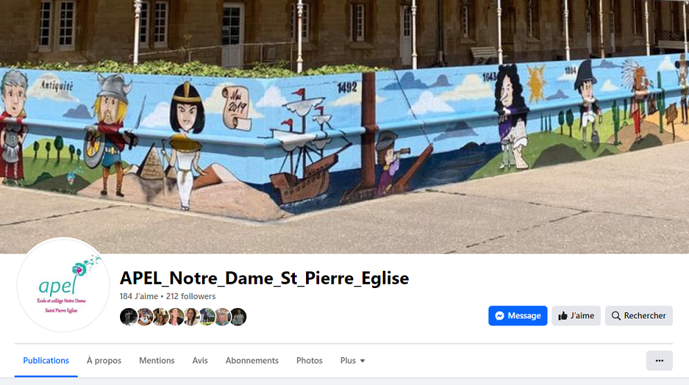 Site APEL Image facebook